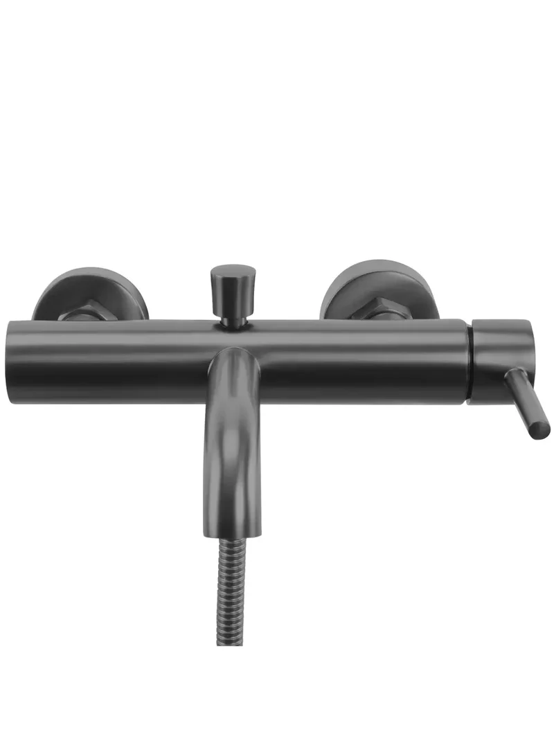 Badewannenarmatur Lungo Titan Matt