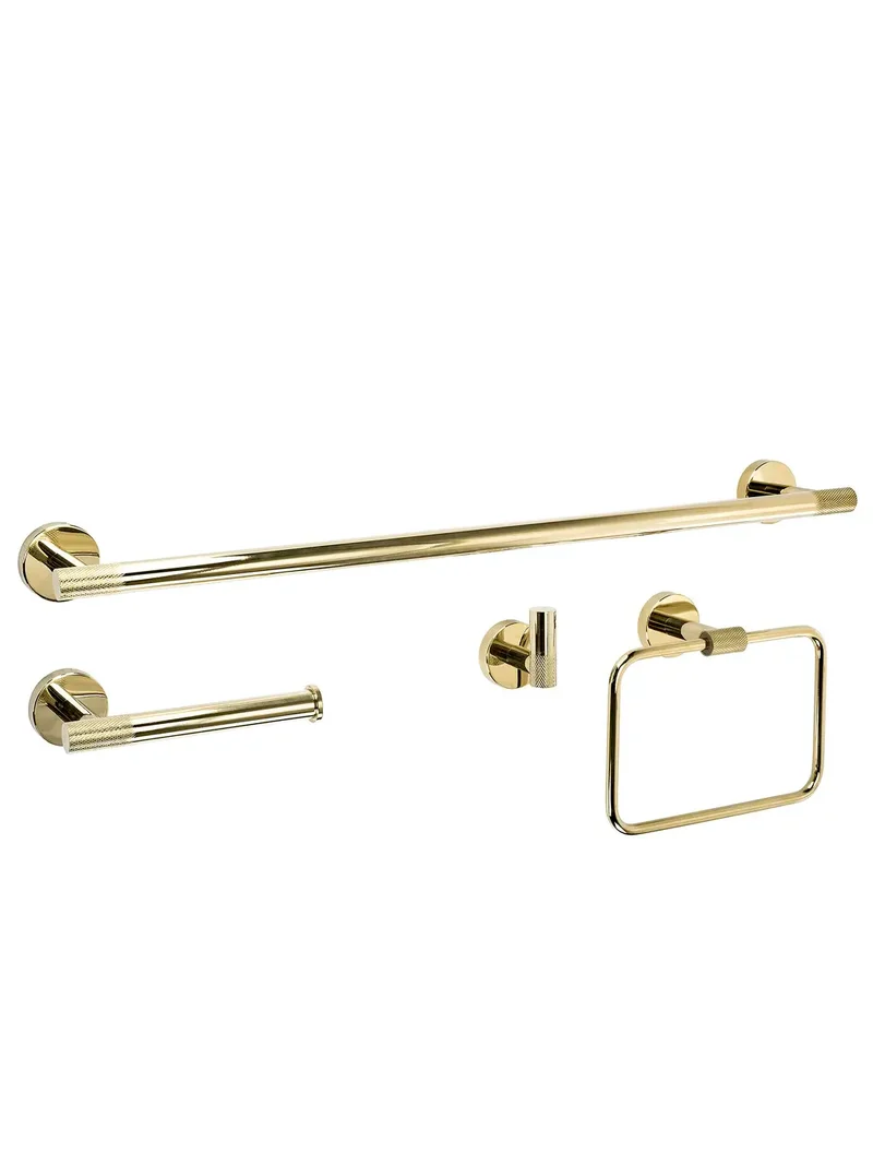 Accessoire-Set GRID Gold 4-teilig