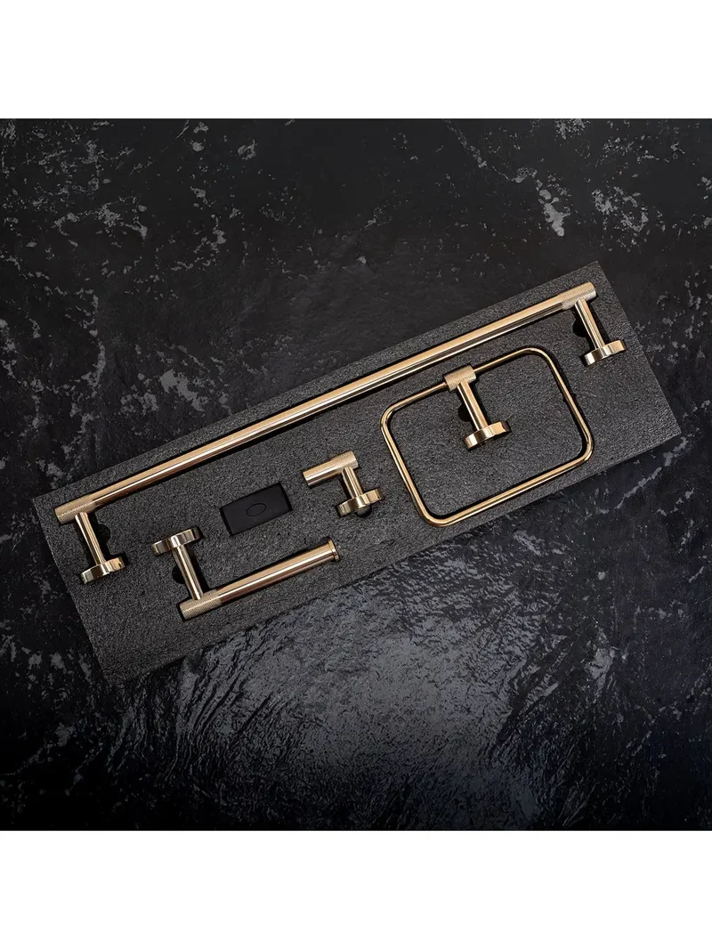 Accessoire-Set GRID Gold 4-teilig