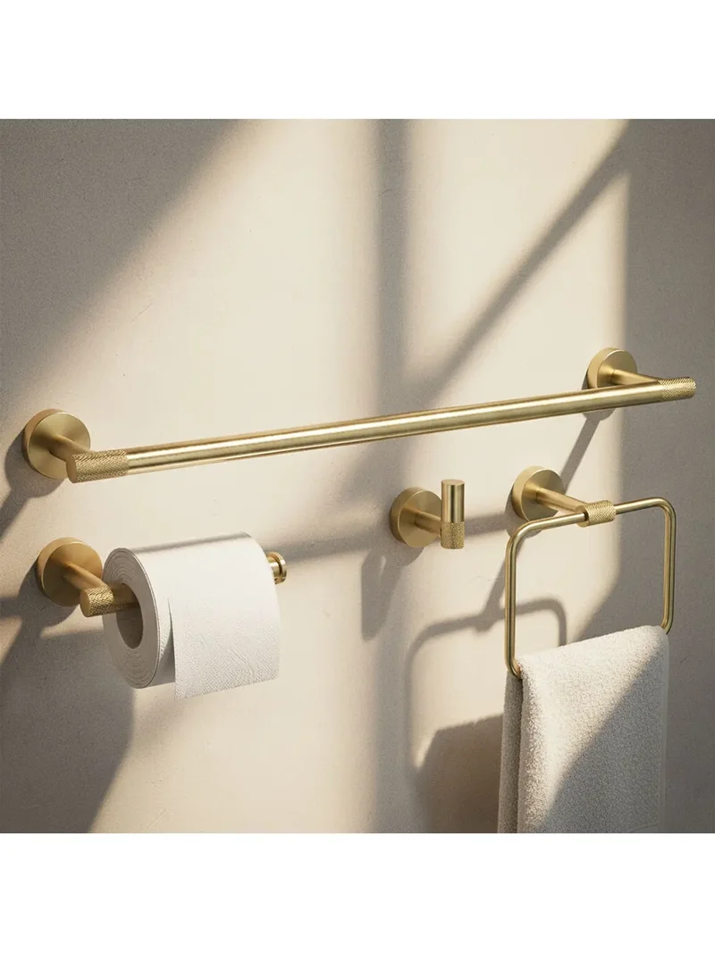 Accessoire-Set GRID Gold Matt 4-teilig