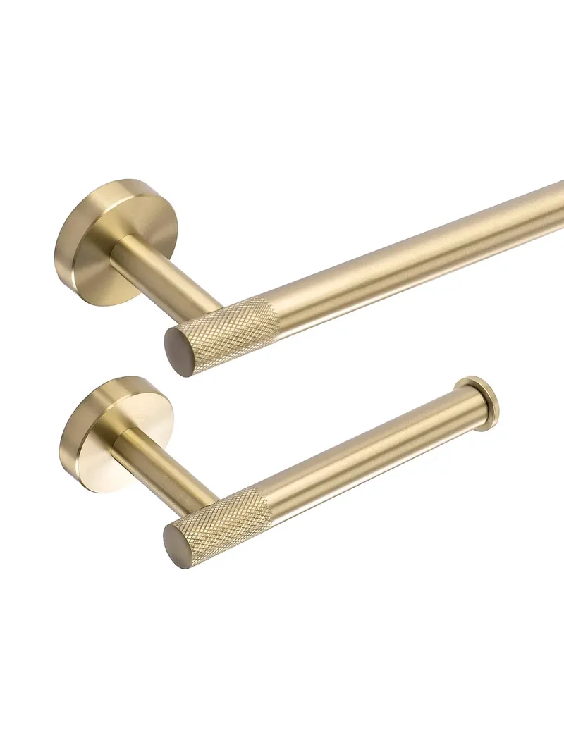 Accessoire-Set GRID Gold Matt 4-teilig