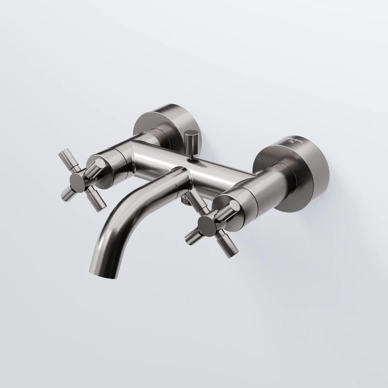 Serie 250 Wanne/Brause-Zweigriffarmatur 1/2"