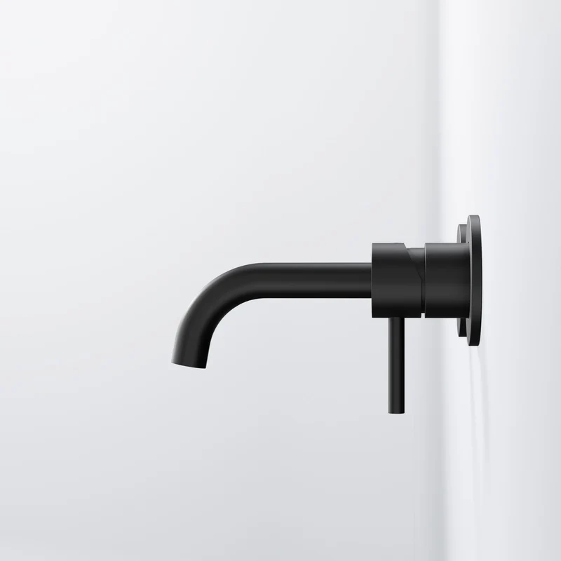 Serie 100 Waschtisch-Wand-Einhebelmischer (Fertigmontageset)