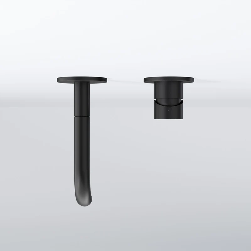 Serie 100 Waschtisch-Wand-Einhebelmischer (Fertigmontageset)