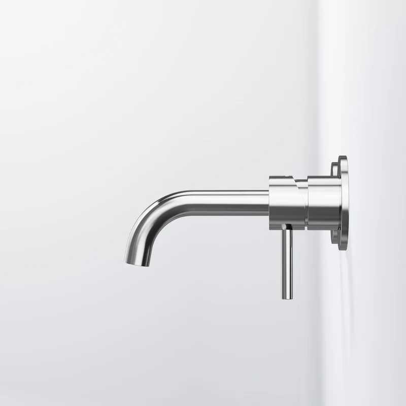 Serie 100 Waschtisch-Wand-Einhebelmischer (Fertigmontageset)