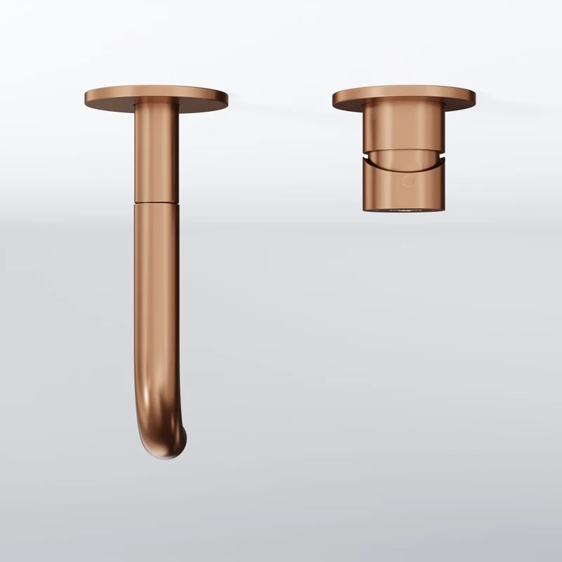 Serie 100 Waschtisch-Wand-Einhebelmischer (Fertigmontageset)