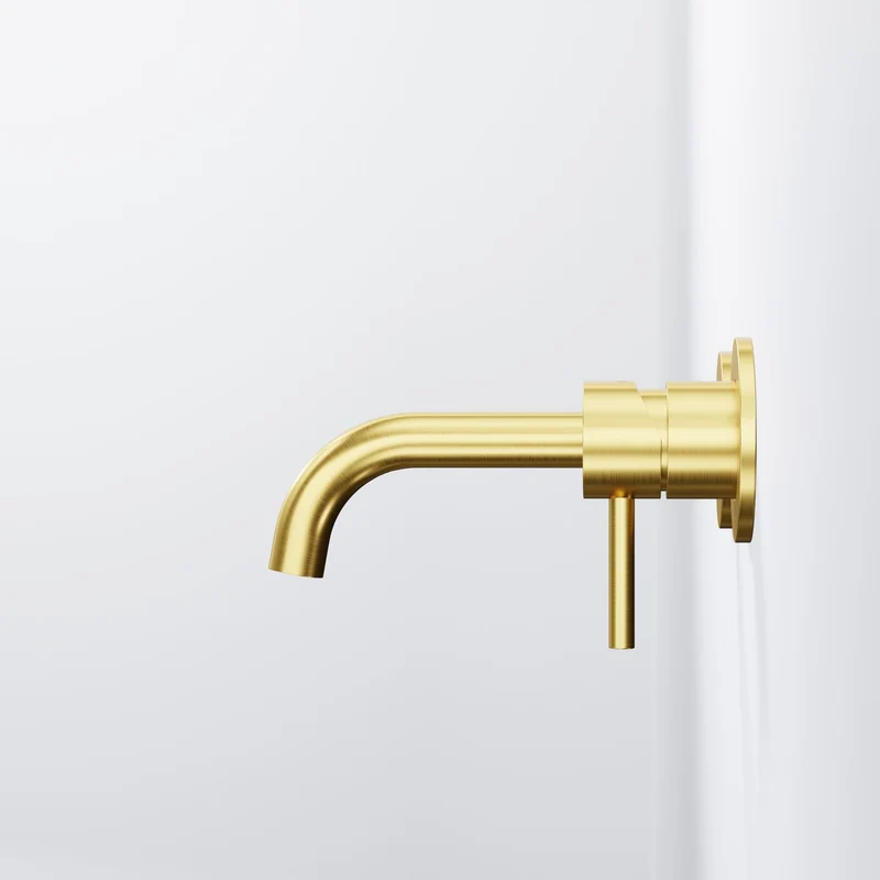 Serie 100 Waschtisch-Wand-Einhebelmischer (Fertigmontageset)