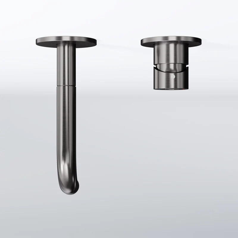 Serie 100 Waschtisch-Wand-Einhebelmischer (Fertigmontageset)