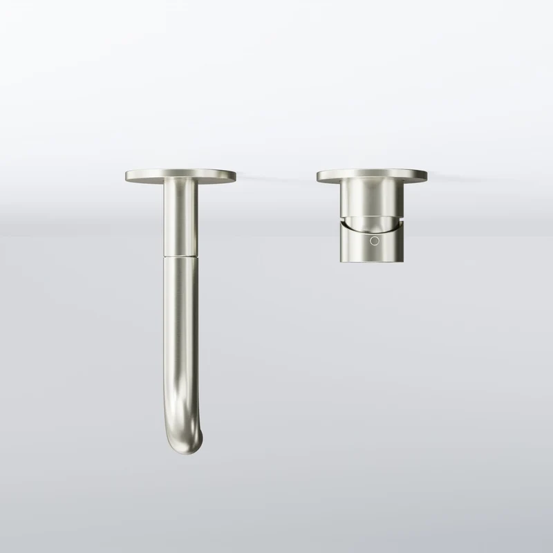 Serie 100 Waschtisch-Wand-Einhebelmischer (Fertigmontageset)
