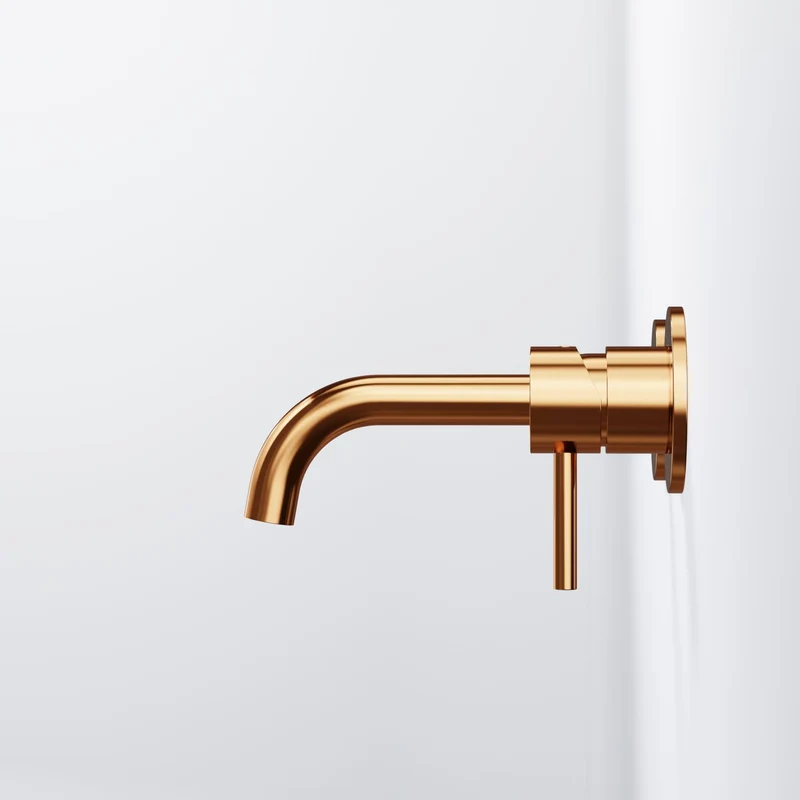 Serie 100 Waschtisch-Wand-Einhebelmischer (Fertigmontageset)