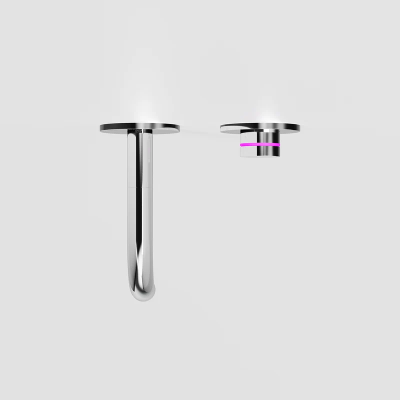 Serie 390 iFlow - Vollelektronische Wand-Waschtisch-Armatur