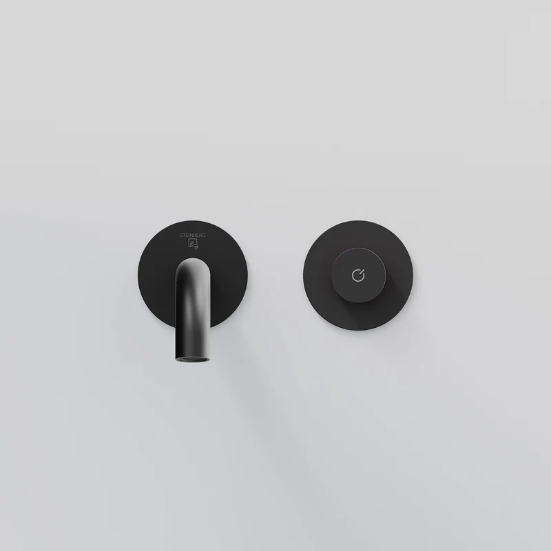 Serie 390 iFlow - Vollelektronische Wand-Waschtisch-Armatur
