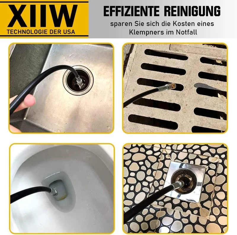 10m-30m Rohrreinigungsschlauch Max.240bar für Kärcher K2-K7 Hochdruckreiniger