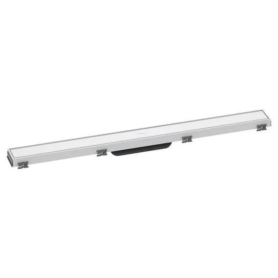 hansgrohe RainDrain Match Abdeckung für Duschrinne einseitig befliesbar, weiß matt