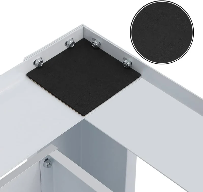 XIIW Waschmaschinensockel mit Schublade | 150kg Tragkraft Untergestell für Waschmaschine & Trockner | 32cm Erhöhung & Rutschfest