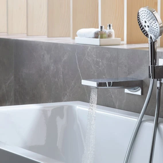hansgrohe Metropol Wanneneinlauf weiß matt