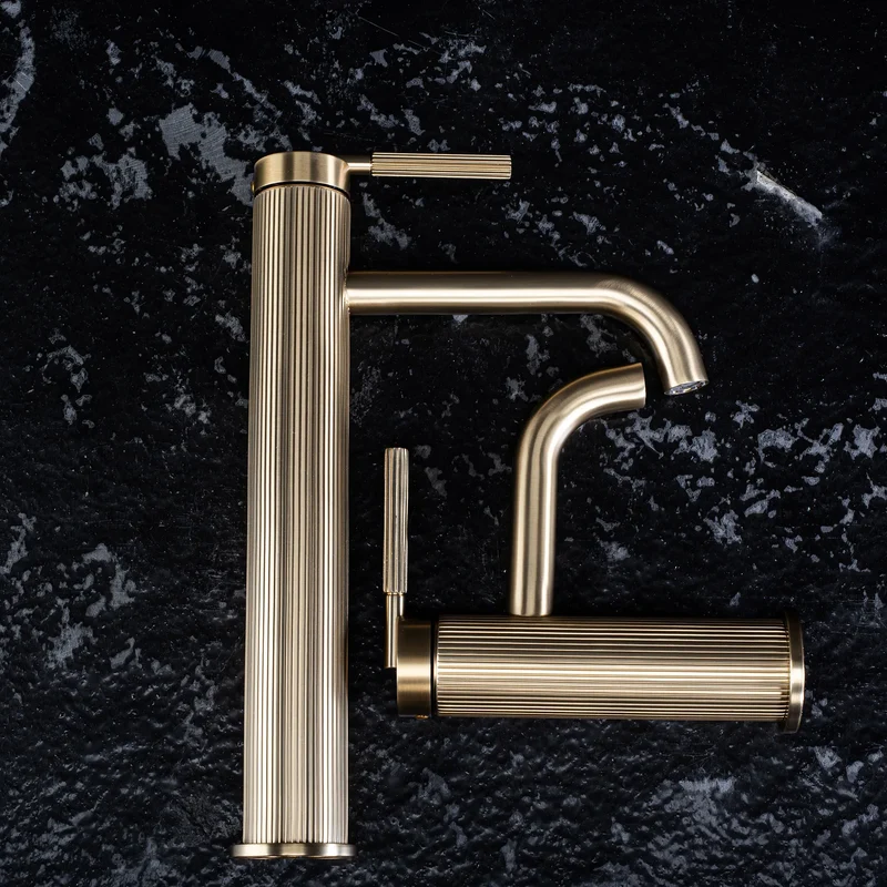 Armatur Lungo Argon Gold Matt Low