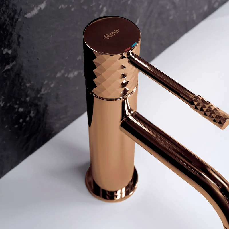 Armatur Lungo Diamond Kupfer Low