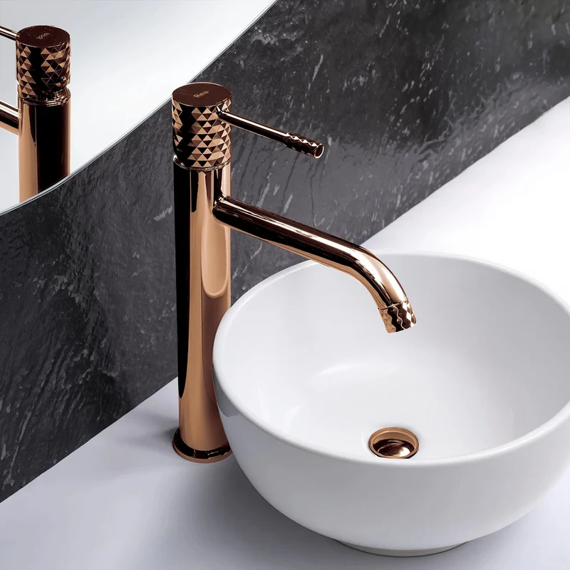 Armatur Lungo Diamond Kupfer High