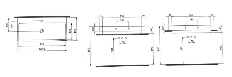 Bocchi Scala Arch Aufsatzwaschbecken – Design Keramik Waschbecken
