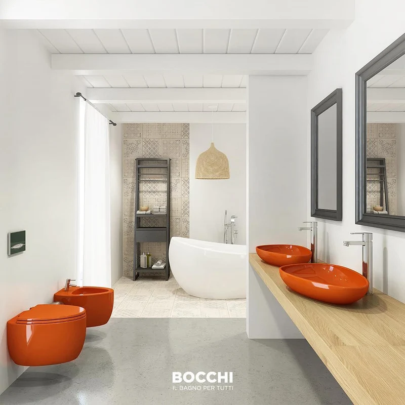 Bocchi Etna Aufsatzwaschbecken | Design Keramik