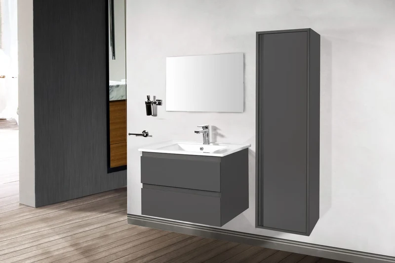 Oase Classic Set Unterschrank inkl. Waschtisch mit hochwertigen Metallschubladen von Hettich (SU)