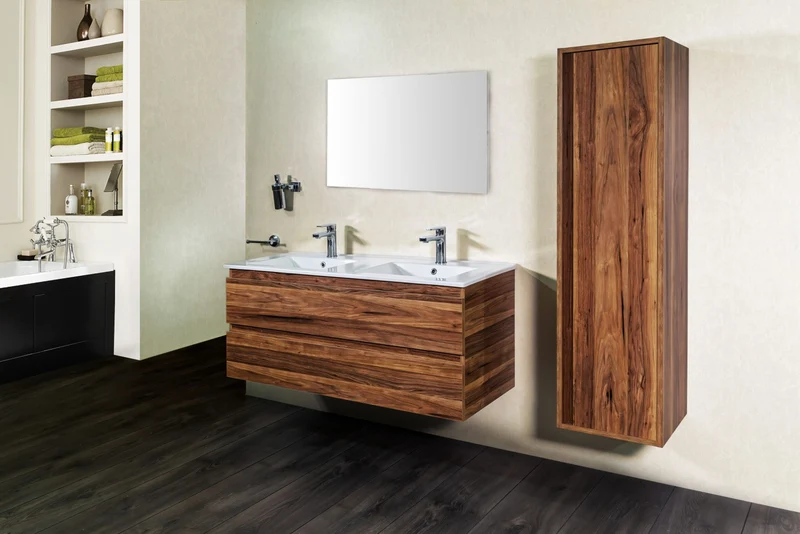 Oase Classic Set Unterschrank inkl. Waschtisch mit hochwertigen Metallschubladen von Hettich (SU)