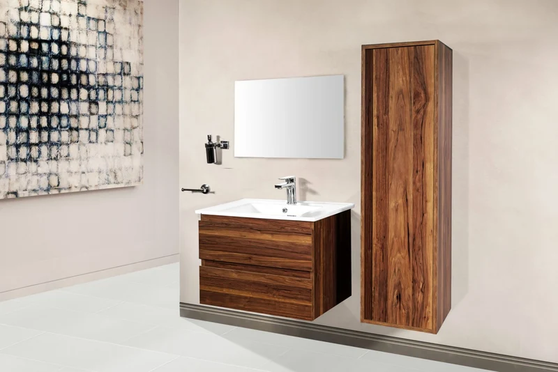 Oase Classic Set Unterschrank inkl. Waschtisch mit hochwertigen Metallschubladen von Hettich (SU)