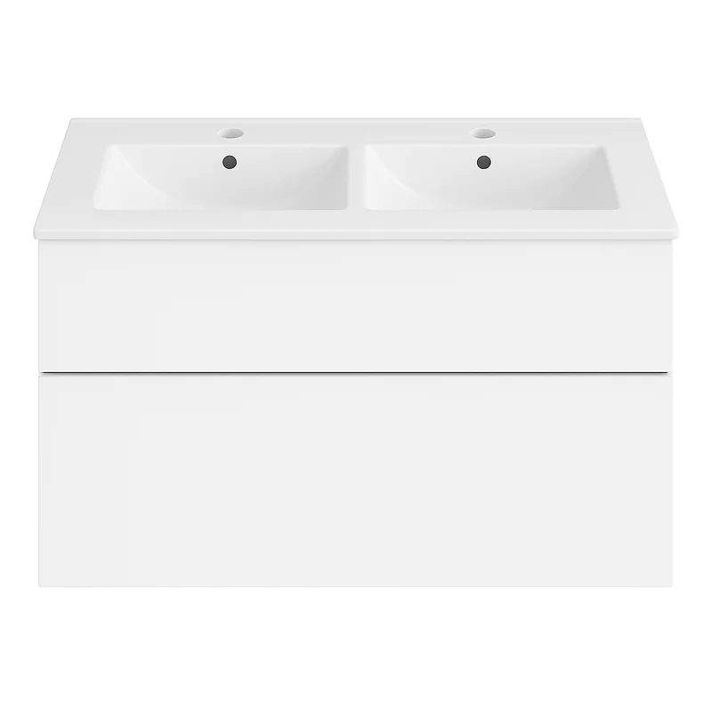 Oase Classic Set Unterschrank inkl. Waschtisch mit hochwertigen Metallschubladen von Hettich (BetaZ)