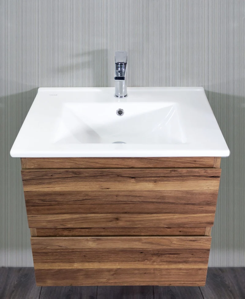 Oase Classic Set Unterschrank inkl. Waschtisch mit hochwertigen Metallschubladen von Hettich
