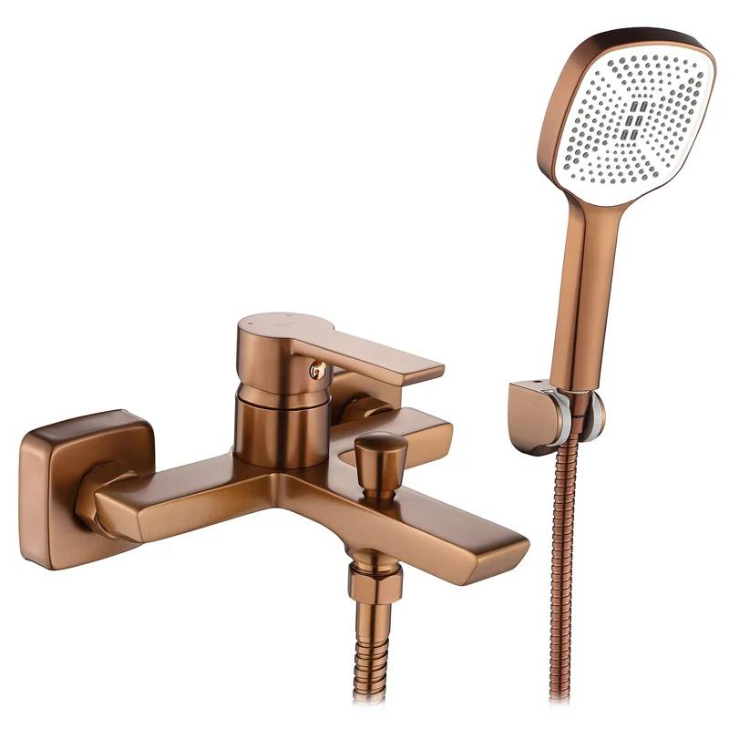 Badewannenarmatur Argus Kupfer Matt