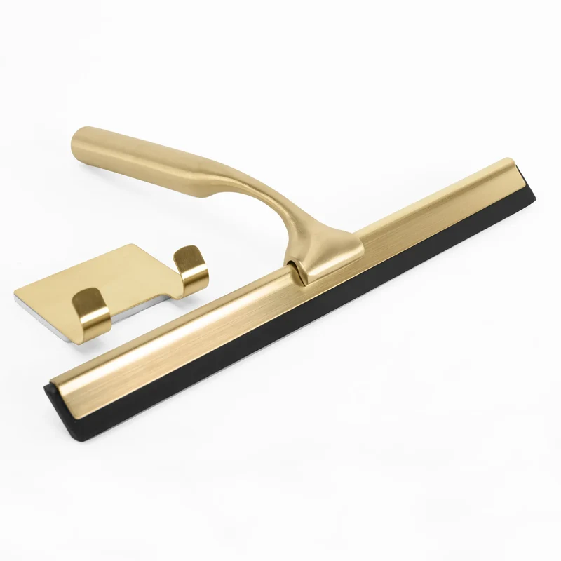 Duschabzieher Gold Matt