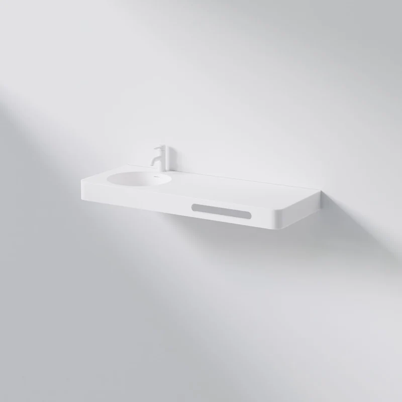 Serie 449 Wandwaschtisch aus Solid Surface