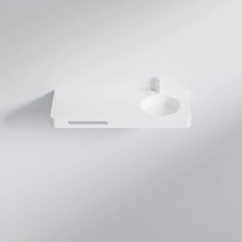 Serie 449 Wandwaschtisch aus Solid Surface