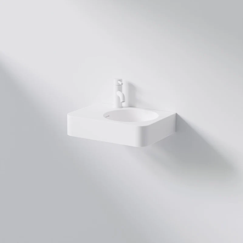 Serie 449 Wandwaschtisch aus Solid Surface