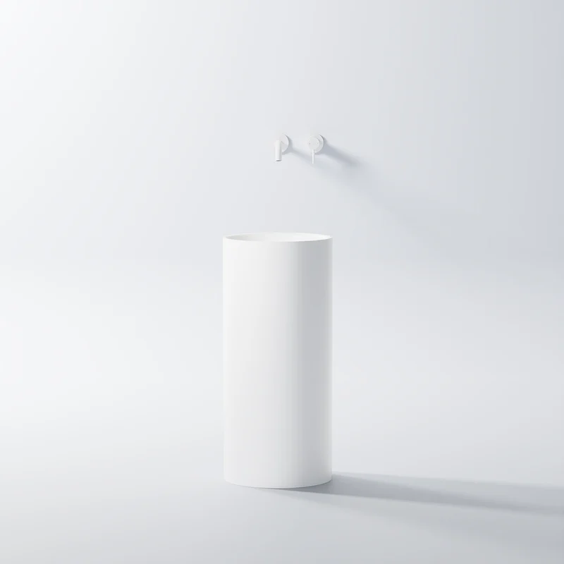 Serie 445 Standwaschtisch aus Solid Surface