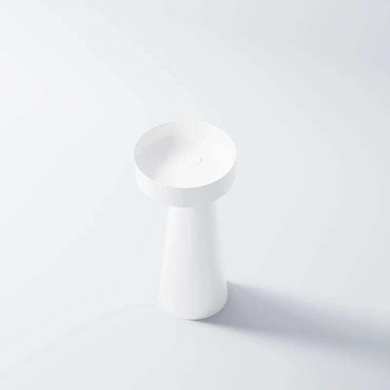 Serie 445 Standwaschtisch aus Solid Surface