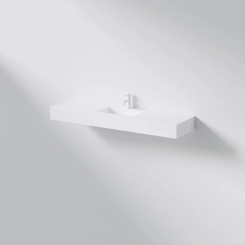 Serie 444 Wandwaschtisch aus Solid Surface