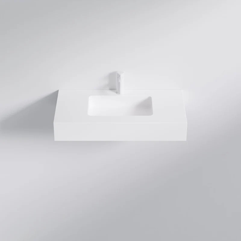 Serie 444 Wandwaschtisch aus Solid Surface