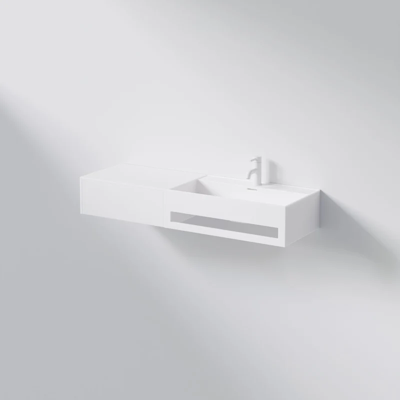 Serie 443 Wandwaschtisch aus Solid Surface