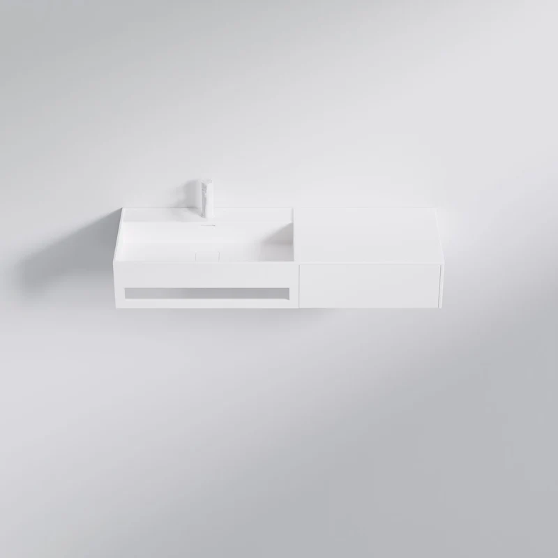 Serie 443 Wandwaschtisch aus Solid Surface
