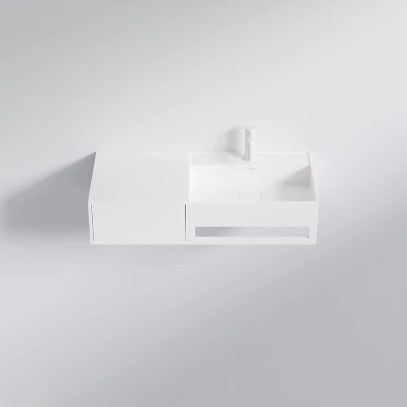 Serie 443 Wandwaschtisch aus Solid Surface