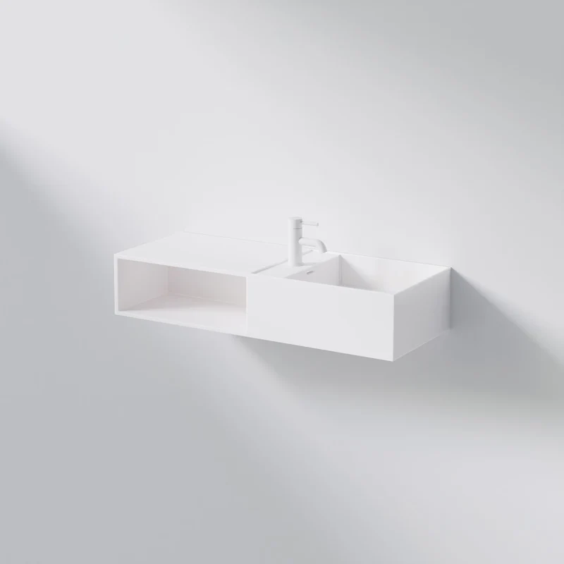 Serie 443 Wandwaschtisch aus Solid Surface