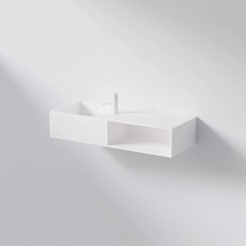 Serie 443 Wandwaschtisch aus Solid Surface