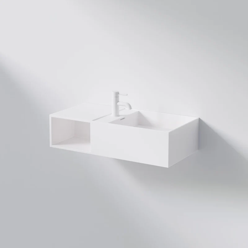 Serie 443 Wandwaschtisch aus Solid Surface