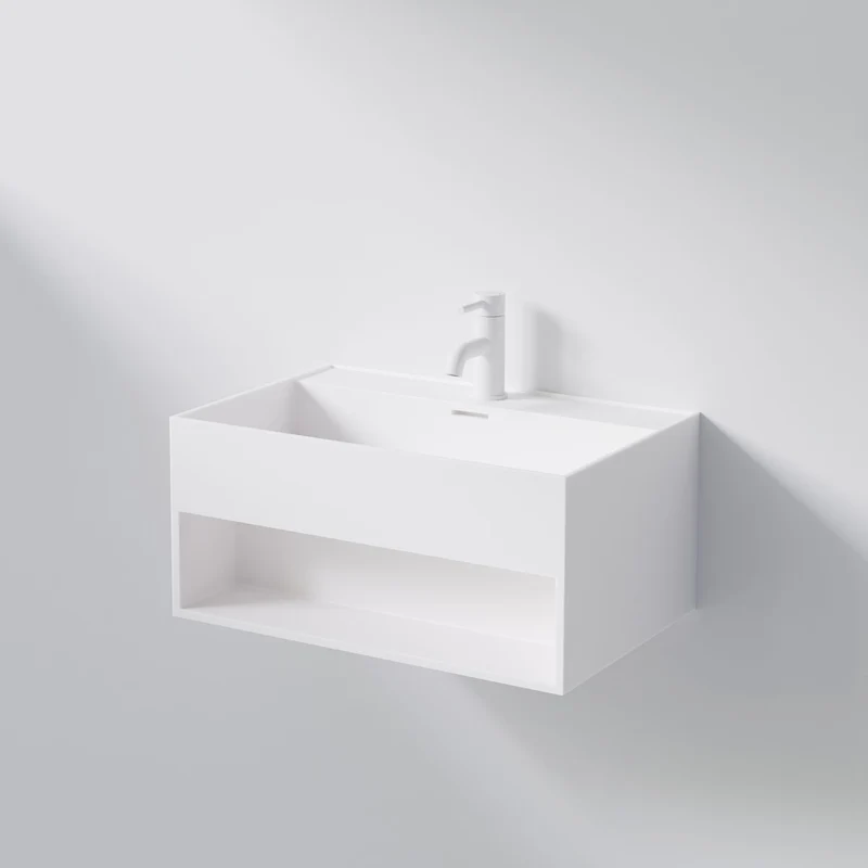 Serie 443 Wandwaschtisch aus Solid Surface