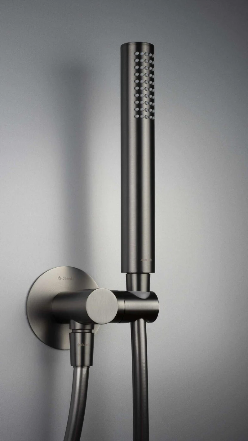 DEANTE Silia Unterputz-Duschset mit Handbrause // Titanium // NQS-D9XK