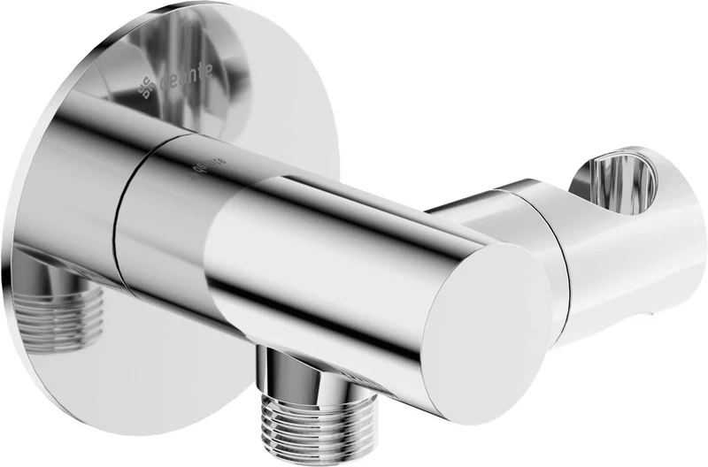 DEANTE Silia Wandanschluss rund mit Brausehalter // Chrom // NQS-057K