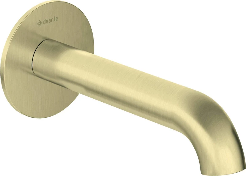 DEANTE Silia Wannen- und Waschtischauslauf // gebürstetes Gold // NQS-R80K