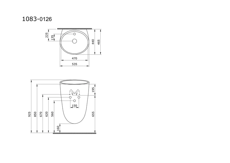Bocchi Venezia Monoblok Waschbecken – Design